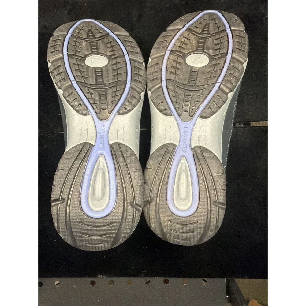 Easy Spirit Traveltime Women's Navy Clog Shoes 7.5 Orthotic Slip-ons